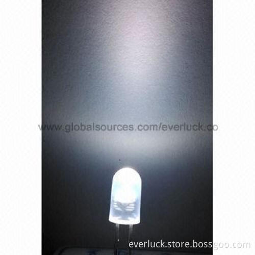 Round LED components with AlGaInp Chip
